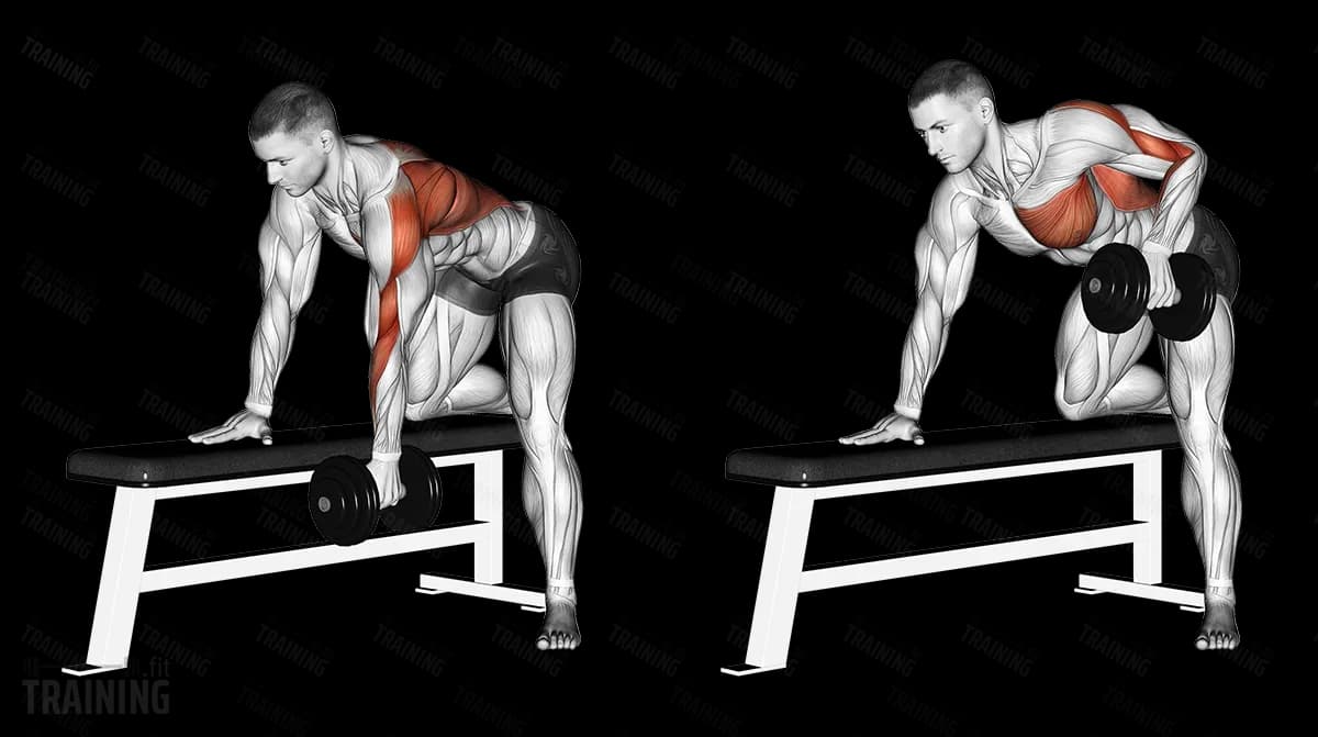 Single-Arm Dumbbell Row