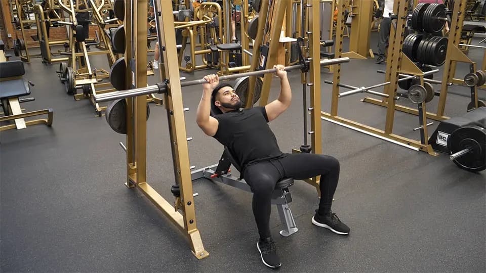 Smith Machine Incline Press